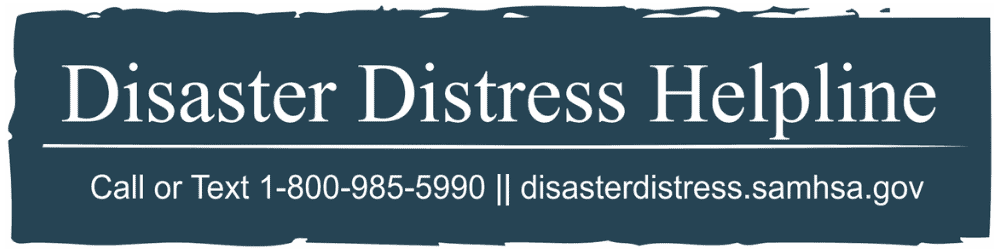Disaster Distress Helpline Bar Logo